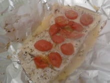 Perche en papillotte