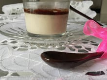 Panacotta noisettes et tonka