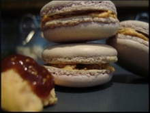 Macarons foie gras et figues