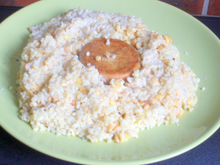 Steak haché de soja et ses cinq céréales