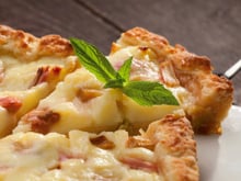 Tarte à la rhubarbe