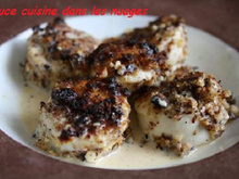 Boudin blanc pané aux noisettes