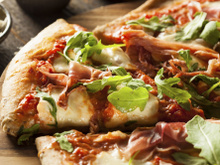 Pizza au Prosciutto et roquette