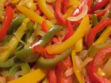 Piperade à ma façon rapide