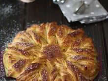 Brioche flocon de neige