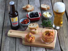 Tartinade de chorizo au chèvre