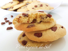Cookies au chocolat au lait