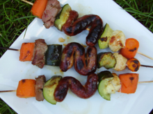 Brochettes façon couscous