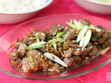 Bulgogi à l'agneau
