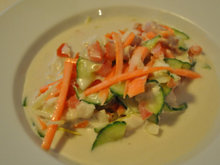 Poisson cru à la tahitienne au citron vert