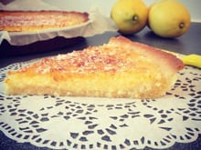 Tarte au citron-coco
