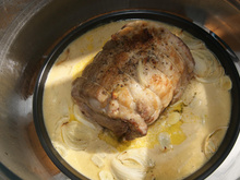 Rôti de porc à la moutarde recette classique