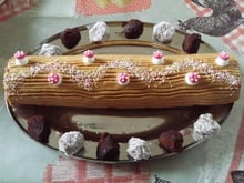 Bûche de Noël aux speculoos