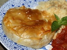Pastilla à l'agneau épicé