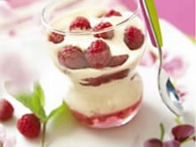 Trifle aux framboises