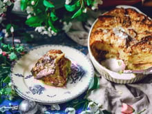 Pudding au pain : recette anglaise