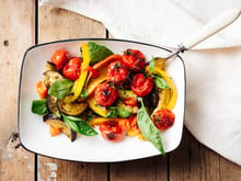 Légumes d'été rôtis à l'Italienne