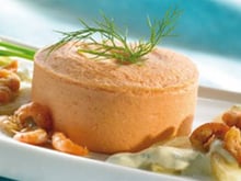 Mousseline aux petites grises et son effilochée de fenouil