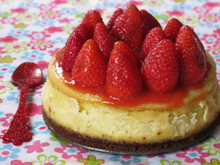 Cheesecake aux fraises label rouge