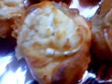 Muffin saumon et chèvre