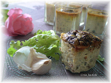 Flan d'ail blanc de Lomagne aux morilles