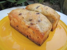 Minis cakes choco-banane