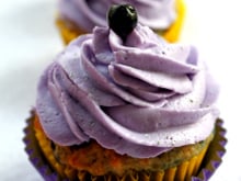 Cupcakes aux myrtilles