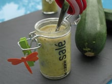 Verrine de courgettes fromagère de lili