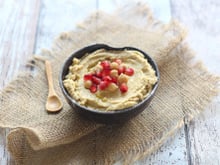 Houmous aux graines de grenade