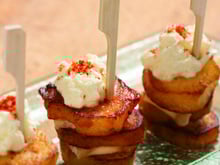 Pinchos de Princesse Amandine au chèvre