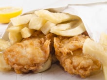 Fish and chips maison