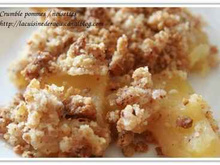 Crumble Pommes / Noisette