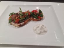 Tartine Aveyronnaise à la crème de St Agur