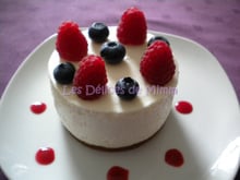 Cheesecake spéculoos, limoncello et fruits rouges (sans cuisson)