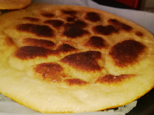 Harcha ou galette marocaine.
