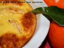 P'tit gratin sucré : clémentines et noix de coco