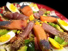 Sashimi Salad ! Faites le plein d'Omegas 3 !