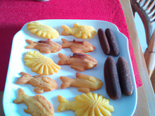 Madeleines et truites de tramesaygues