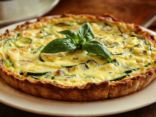 Quiche à la ricotta et à la courgette