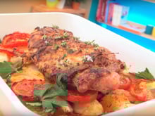 Cuisse de dinde à la moutarde