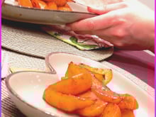 Navets confits au miel et aux agrumes