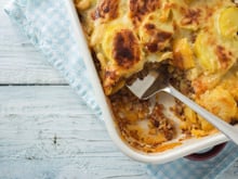 Moussaka de courgettes et pommes de terre