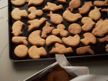 Biscuits sablés à la farine de châtaigne