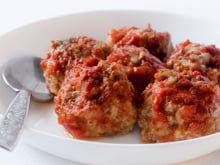 Boulettes de viande à la mozzarella