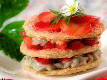 Ronde croustillante Fraise Label Rouge et pistache