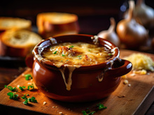 “Je mets beaucoup de fromage” : Philippe Etchebest vous montre comme faire une irrésistible soupe à l’oignon, bien gratinée