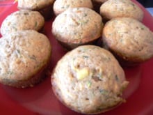 Muffins moelleux aux courgettes, carottes et ananas