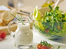 Sauce crudités et ciboulette