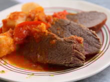 Bœuf mijoté à la vanille