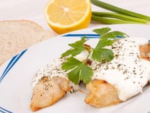 Escalopes de poulet luculus au maroilles